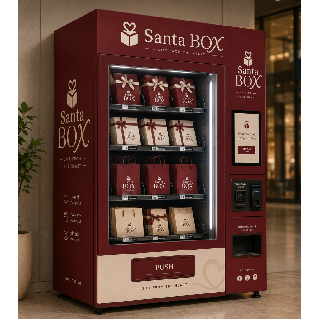 MÁY BÁN HÀNG TỰ ĐỘNG SANTA BOX